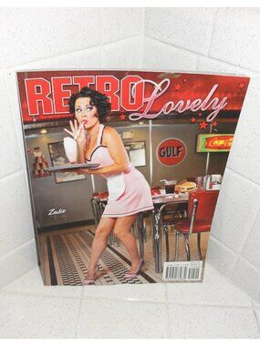 Vintage Retro Lovely Magazine Issue No. 4 modern pinup girls